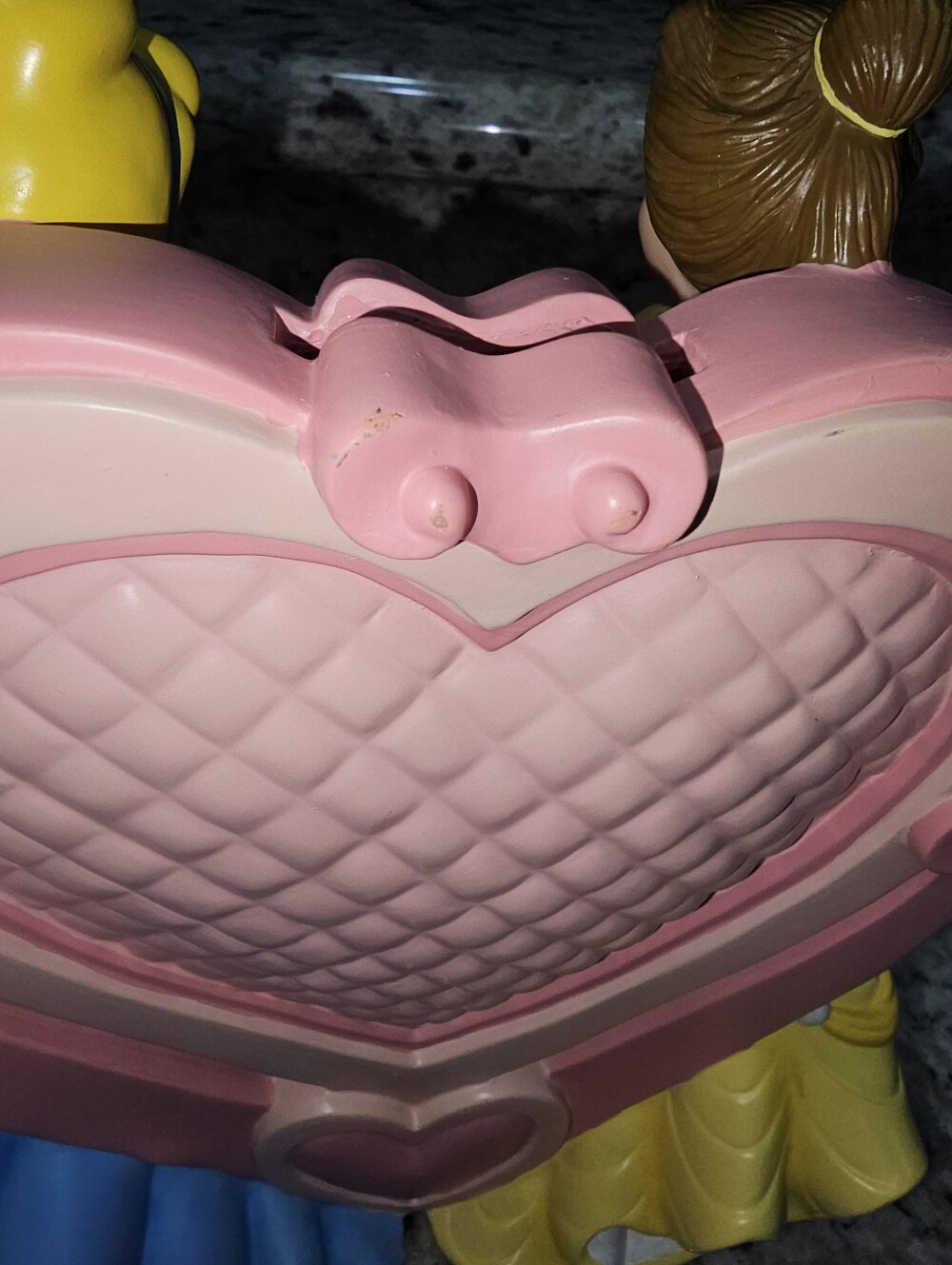 90s Disney Store Princess Coin Bank - Belle, Snow White & Cinderella - Picture 10 of 15